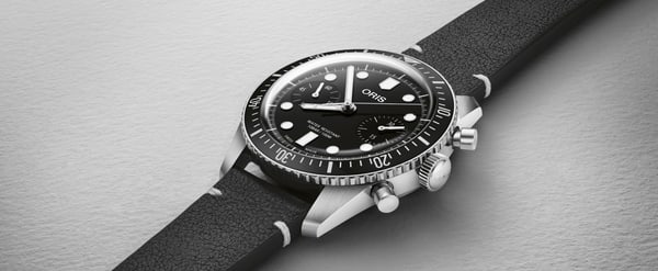 オリス ダイバーズ65 クロノグラフ - 01 771 7791 4054-07 6 20 01 | Oris